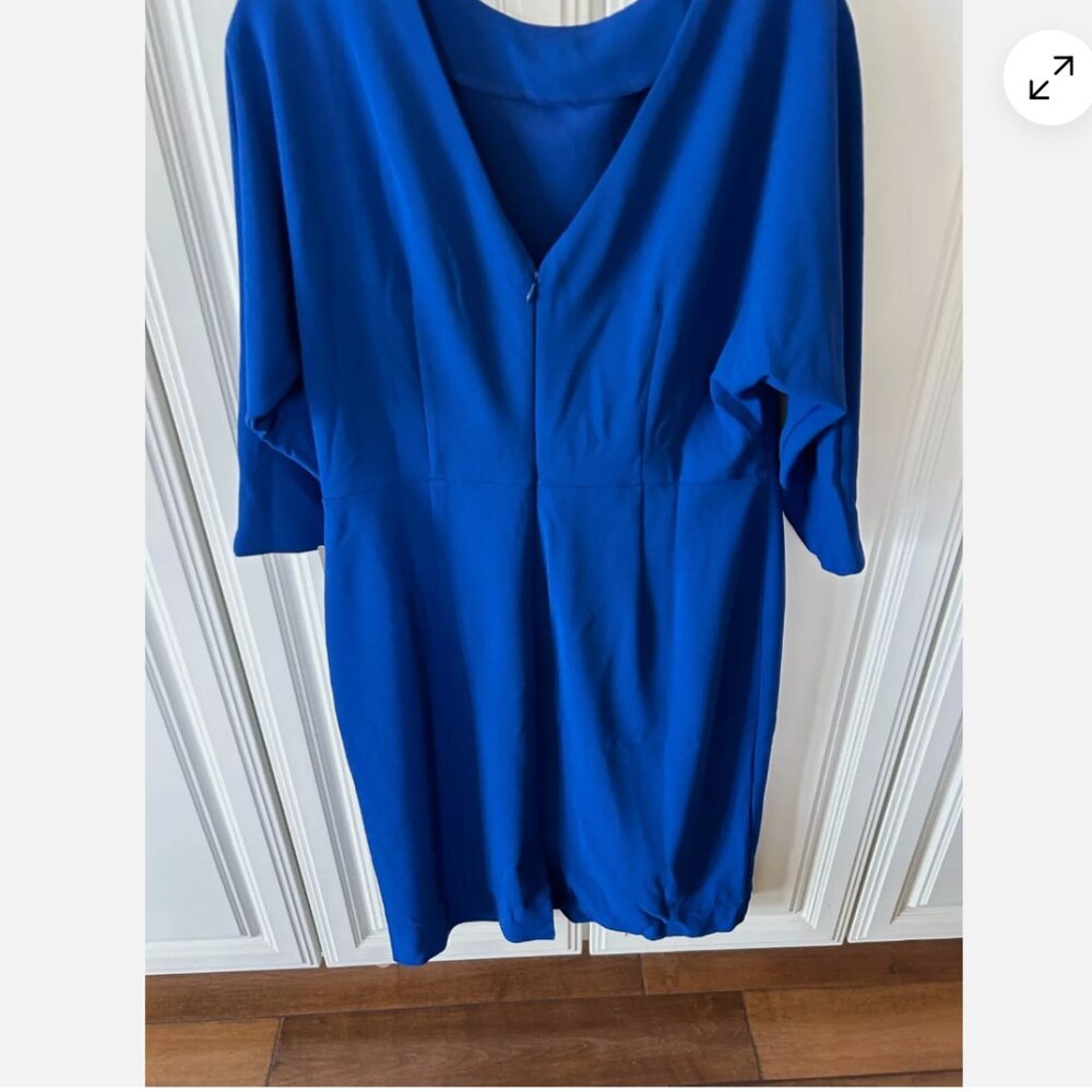 Donna Morgan Dress size 14 Blue New with Tags - Picture 2 of 5